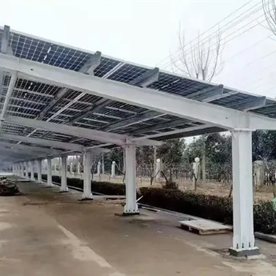 Abri de voiture à panneau solaire 40 KW (10-voiture)